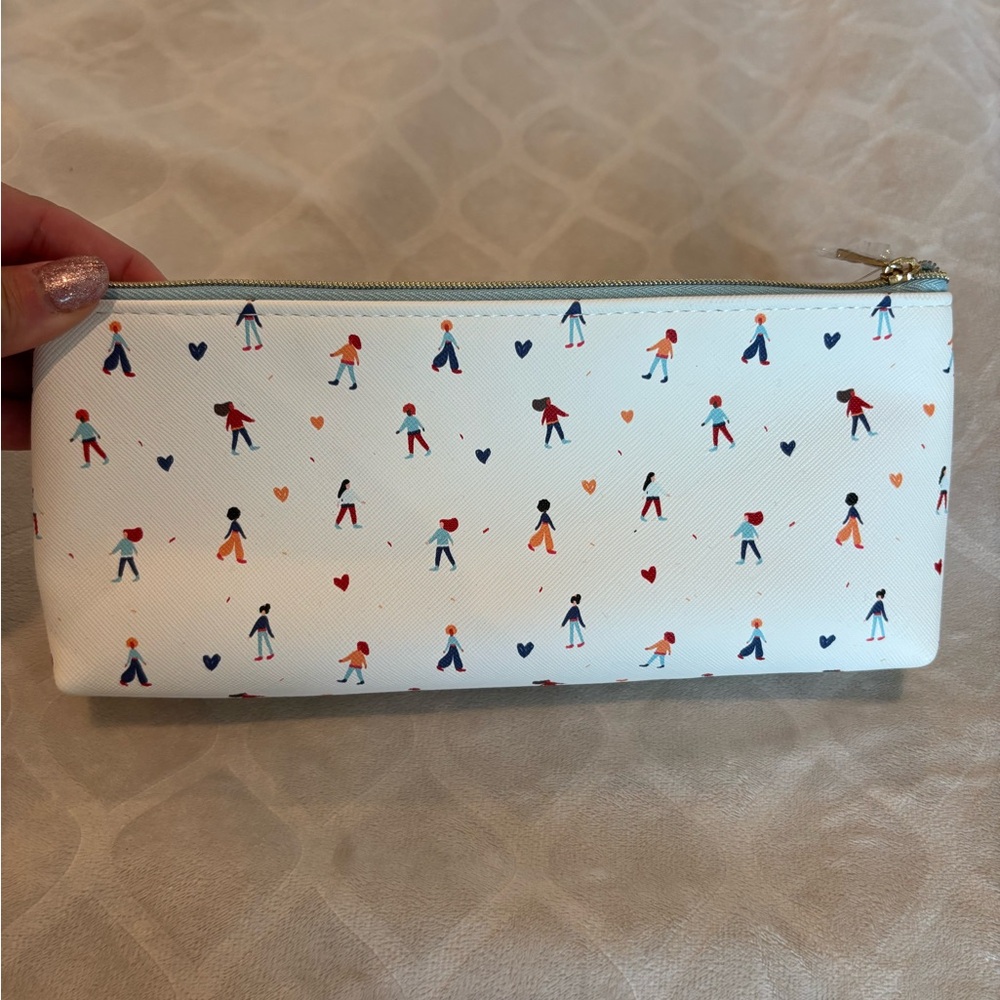 Colorful Pencil Zipper Pouch